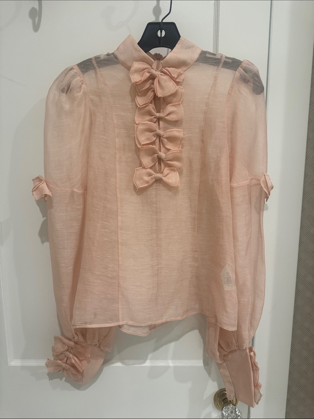ZIMMERMANN Postcard Silk Blend With Bow Accent size 1 - Picture 5 of 15